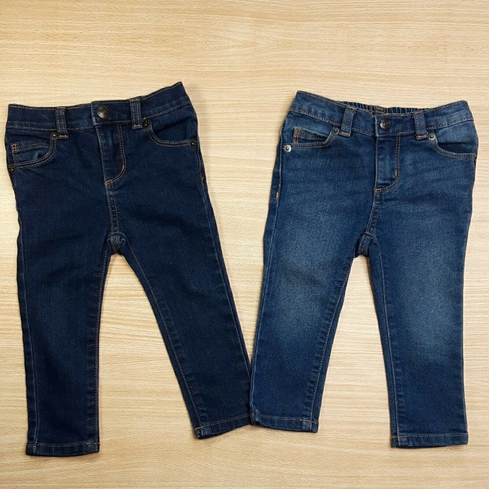 Crazy 8 Toddler Girls Skinny Jeans Bundle 18 Month